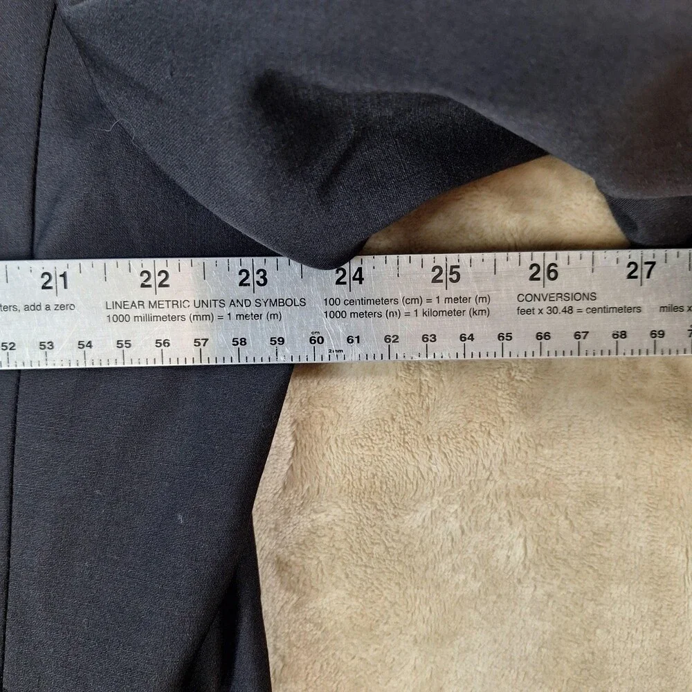 Calvin Klein Suit Jacket Mens 48 Long Black Wool Ventless 2 Button Tuxedo Forma